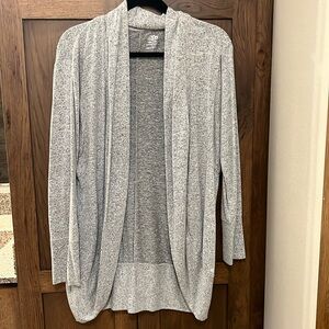 Grey cardigan